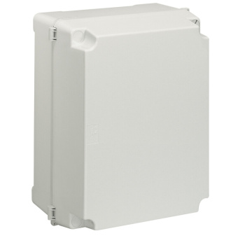 1Коробки распределительные коробка промышленная пластиковая - ip55 - ik08 - ral 7035 - 310x240x160 мм - 4 замка | 092284 | legrand выгодная цена