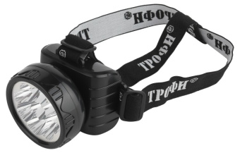 1Фонари фонарь светодиодный налобный tg9 4v0.9ah, 9xled, зу 220v, карт (25/50/600) | c0045557 | трофи выгодная цена
