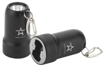 1Фонари фонарь брелок 1хled 3xlr44 bb-601 привал армия россии, алюминий, открывашка, батареи в комплекте | б0030181 | эра выгодная цена