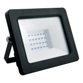 Прожекторы прожектор светодиодный 50w синий ac220v/50hz ip65, в черном компактном корпусе, ll-905 | 41523 | feron выгодная цена