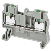 Клеммные соединения pit, проходной, 2тчк, 2,5мм2,серый | nsytrp22 | schneider electric выгодная цена