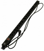 Шкафы и стойки телекоммуникационные 19 she-15sh-3iec-sf-2.5eu блок розеток, вертикальный, 15 розеток schuko, 3 розетки iec320 c13, 250в, 1040x44.4x44.4мм (дхшхв)| 396993 | hyperline выгодная цена