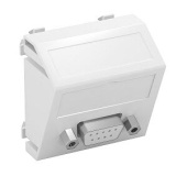 Розетки, выключатели, звонки электрические мультимедийная рамка d-sub9 modul45 (белый) (mts-db9 s rw1) | 6104646 | obo bettermann выгодная цена