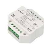 Ленты светодиодные усилитель smart-spi (12-24v, 2 output) (arlight, ip20 пластик, 5 лет) | 028419 | arlight выгодная цена
