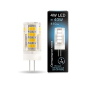 Лампы (источники света) лампа светодиодная led 4вт g4 ac185-265в 4100к керамика | 107307204 | gauss выгодная цена