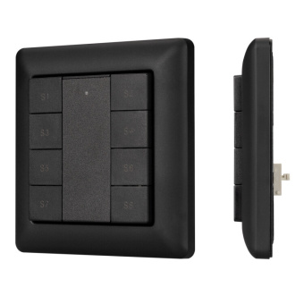 1Ленты светодиодные intelligent arlight панель dali-223-1g-8sc-in-black (bus) | 029244 | arlight выгодная цена