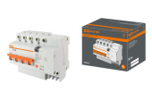 Модульное оборудование (выключатели, УЗО, АВДТ,  УЗДП) выключатель автоматический дифференциального тока ад-4 4п 32а c 30ма тип ac (7 мод) | sq0221-0008 | tdm выгодная цена
