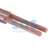 Кабель акустический кабель акустический 2х0,75 мм? прозрачный blueline (м. бухта 20 м) | 01-6204-3-20 | rexant выгодная цена