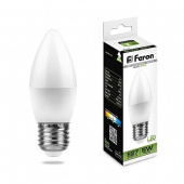 Лампы (источники света) лампа светодиодная lb-72 (5w) 230v e27 4000k свеча | 25765 | feron выгодная цена