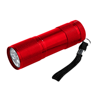 1Фонари фонарь универсальный fla 61r 9led 3ааа алюминиевый красный | 4690612031712 | in home выгодная цена