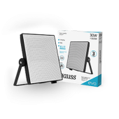Прожекторы прожектор светодиодный evo 30w 2700 lm ip65 6500к, ik07, черный 1/30 | 687511330 | gauss выгодная цена