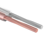 Кабель акустический кабель акустический 2х2,50 мм? прозрачный silicon (м. бухта 5 м) | 01-6308-05 | rexant выгодная цена