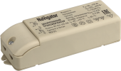 Ленты светодиодные трансформатор электронный nt-eh-105-en 240в/12в 105вт | 94433 | navigator выгодная цена