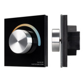 Ленты светодиодные панель smart-p2-mix-g-in black (3v, rotary, 2.4g) (arlight, ip20 пластик, 5 лет) | 033755 | arlight выгодная цена