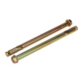 Крепёж анкерный болт kranz с гайкой 8х120, пакет (2 шт./уп.) |kr-01-3818-011 | kranz выгодная цена