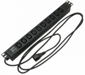 Шкафы и стойки телекоммуникационные 19 she19-10iec-2.5iec блок розеток для 19" шкафов, горизонтальный, 10 розеток iec320 c13, 482.6x44.4x44.4мм | 426782 | hyperline выгодная цена