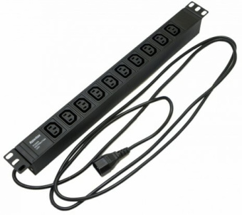 1Шкафы и стойки телекоммуникационные 19 she19-10iec-2.5iec блок розеток для 19" шкафов, горизонтальный, 10 розеток iec320 c13, 482.6x44.4x44.4мм | 426782 | hyperline выгодная цена