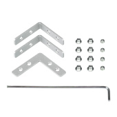 Ленты светодиодные соединитель профиля s2-line-3360-90 set (arlight, металл) | 030347 | arlight выгодная цена