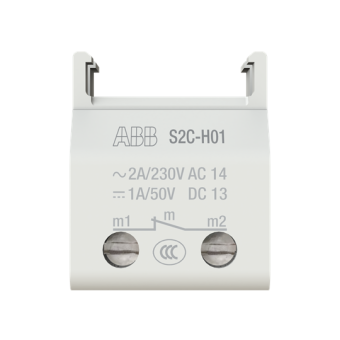 1Модульное оборудование (выключатели, УЗО, АВДТ,  УЗДП) контакт вспомогательный нижний к нз s2c-h01 | 2cds200970r0031 | abb выгодная цена