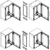 Шкафы, боксы и аксессуары комплект для соединенния шкафов pla5x4 | nsymupla54g | schneider electric выгодная цена