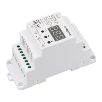 1Ленты светодиодные контроллер smart-k3-rgbw (12-36v, 4x5a, din, 2.4g) | 022493 | arlight выгодная цена