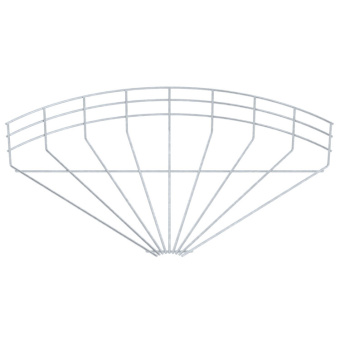 1Лотки кабельные металлические угловая секция 90° 105x450 мм (grb 90 145 ft) | 6002335 | obo bettermann выгодная цена