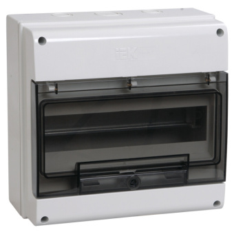 1Шкафы, боксы и аксессуары бокс пластиковый навесной кмпн-12 ip66 (250х256х140мм) krepta 7 | mkp73-n-12-66 | iek выгодная цена