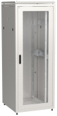 Шкафы и стойки телекоммуникационные 19 linea n 42u 800х800мм стекл. пер. дв. задн. металл. сер. | ln35-42u88-gm | itk выгодная цена