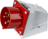 Разъемы промышленные вилка 14 320 nca-sr515-16-380 стационарная 16а 3p+n+pe ip44 |14320 |navigator выгодная цена