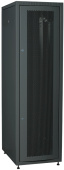 Шкафы и стойки телекоммуникационные 19 шкаф linea e 42u 600х800мм двери 2шт перф. и метал. чер. | le05-42u68-pm | itk выгодная цена