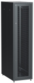 Шкафы и стойки телекоммуникационные 19 шкаф linea e 47u 600х1000мм двери 2шт перф. и метал. чер | le05-47u61-pm | itk выгодная цена