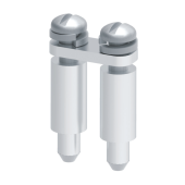 Клеммные соединения перемычка винтовая opticlip са723/2 | 332728 | кэаз выгодная цена
