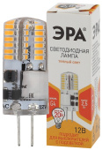 Лампы (источники света) лампа светодиодная led-jc-2,5w-12v-slc-827-g4 (диод, капсула, 2,5вт, тепл, g4) (20/500/21000) | б0049089 | эра выгодная цена