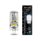 Лампы (источники света) лампа светодиодная led 3вт g4 12в 4100к | 207707203 | gauss выгодная цена