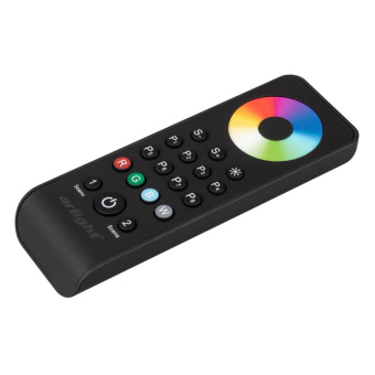 1Ленты светодиодные пульт smart-r43-rgbw black (1 зона, 2.4g) (arlight, ip20 пластик, 5 лет) | 031937 | arlight выгодная цена