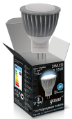 Лампы (источники света) лампа светодиодная led 3вт gu4 220в 4100к mr11 d35х45мм | 132517203 | gauss выгодная цена