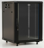 Шкафы и стойки телекоммуникационные 19 шкаф наст.twb-fc-1866-gp-ral9004 19-дюй.(19"),18u,908x600х600мм,стек.дв.с пер.по бок,ру с зам,с воз.уст.на нож,чер(раз) | 395560 | hyperline выгодная цена