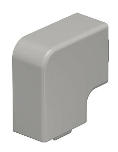 1Кабельные каналы крышка плоского угла кабельного канала wdk 25x40 мм (пвх,серый) (wdk hf25040gr) | 6158625 | obo bettermann выгодная цена