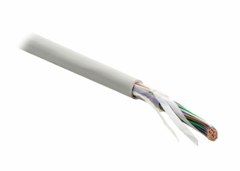 1Кабель витая пара (UTP, FTP) uutp25-c3-s24-in-lszh-gy кабель витая пара, неэкранир. u/utp, категория 3, 25 пар (24 awg),одножил. (solid) | 46727 | hyperline выгодная цена