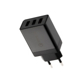 Разное сетевое зарядное устройство-переходник rexant 3xusb адаптер, 30w черное |18-2215 | rexant выгодная цена