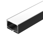 Ленты светодиодные профиль с экраном sl-line-4932-2500 black+opal | 027988 | arlight выгодная цена