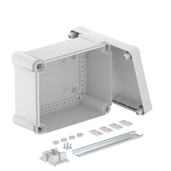 1Коробки распределительные распределительная коробка x16c, ip 67, 241x191x126 мм, сплошная стенка, din-рейка | 2005498 | obo bettermann выгодная цена