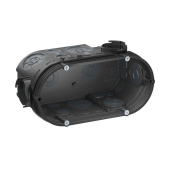 Коробки распределительные коробка монтажная двойная ug 66-dv-l ?60мм h66мм для скрытого монтажа герметичная | 2003723 | obo bettermann выгодная цена