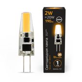 Лампы (источники света) лампа светодиодная led 2вт g4 ac220-240в 2700к | 107707102 | gauss выгодная цена