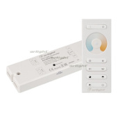 Ленты светодиодные контроллер sr-2839mix white (12-24v, 2x5a, пду) | 024408 | arlight выгодная цена