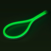 Ленты светодиодные образец гибкий неон arl-cf2835-classic-220v green (26x15mm)-1m (arlight, -) | 025667 | arlight выгодная цена