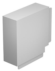 1Кабельные каналы крышка плоского угла кабельного канала wdk 100x230 мм (пвх,белый) (wdk hf100230rw) | 6193033 | obo bettermann выгодная цена