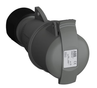 1Разъемы промышленные розетка кабельная easy&safe 232ec12,32а,2p+e,ip44,12ч|2cma102034r1000| abb выгодная цена