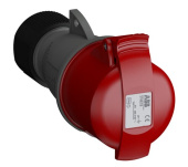 Разъемы промышленные розетка кабельная easy&safe 232ec9,32а,2p+e,ip44,9ч|2cma102032r1000| abb выгодная цена