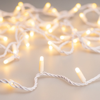 1Ленты светодиодные светодиодная гирлянда ard-string-classic-10000-white-100led-milk-std warm (230v, 7w) (ardecoled, ip65) | 031204 | arlight выгодная цена